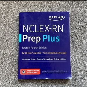 Kaplan NCLEX prep book